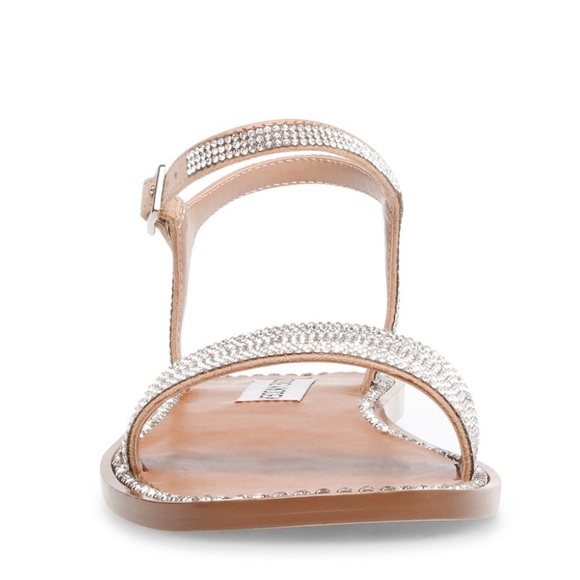 Steve Madden Nickel Rhinestone Sandals - Picture 4 of 7